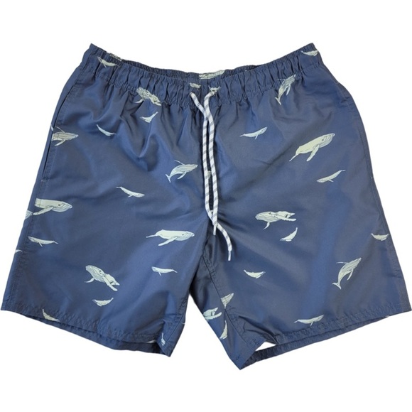 St.John’s Bay men’s blue swimming trunk size M - Picture 1 of 8